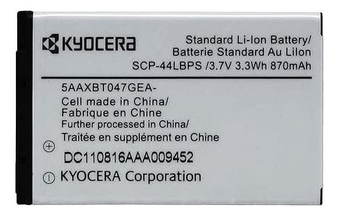 Kyocera Presto Brio Batería Original Oem - Embalaje Sin Retr