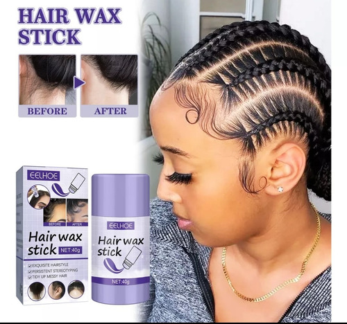 Barra De Cera Para El Cabello Hair Wax Stick 40 Gr