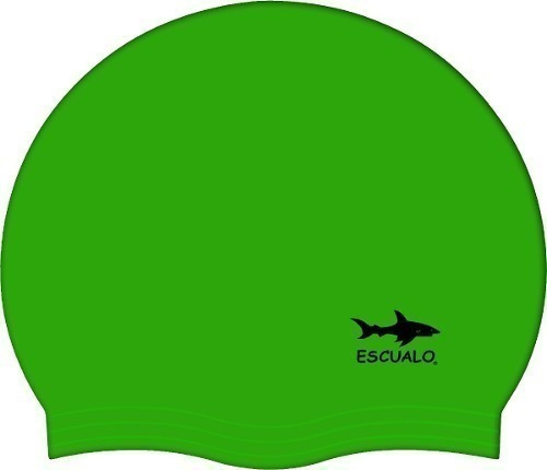 Gorras Natación Modelo Adulto Color Verde - Escualo Diseño de la tela Liso Talla unitalla