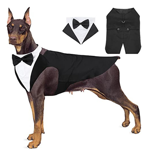 Traje De Perro Segarty Para Bodas, Ajustable Con Corbata