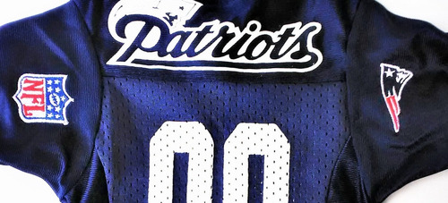 Jersey Para Perro T3 Patriotas Nfl FĂștbol Americano New Engl