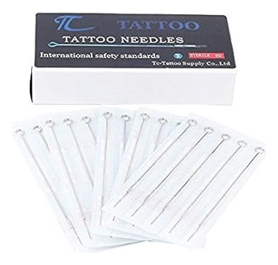 50pcs Agujas De Tatuaje 5m1 Tc Tattoo Tattoo Machine Kit De