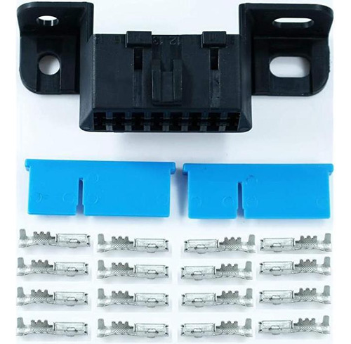 Conector Obd2 Tablero Hembra 16 Pines Arnes Puerto Emisor 