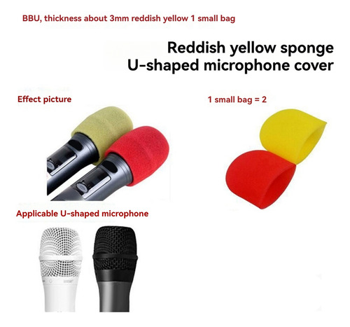 Funda De Espuma Para Micrófono, Esponja, Parabrisas, Estudio