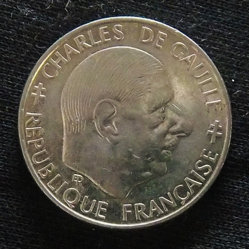 Francia 1 Franco 1988 Excelente Km 963 Charles De Gaulle