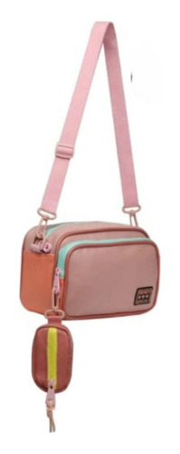 Morral Bandolera Ecocuero Trendy Mujer Ultraliviano