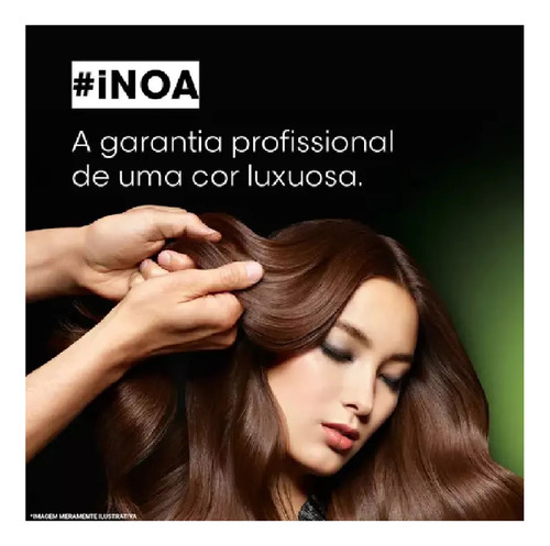 Coloração Loreal Inoa 6.66 Louro Escuro Vermelho Profu 60g
