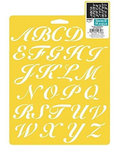 Delta Creative Stencil Mania Stencils, 7 por 10-pulgadas, 97