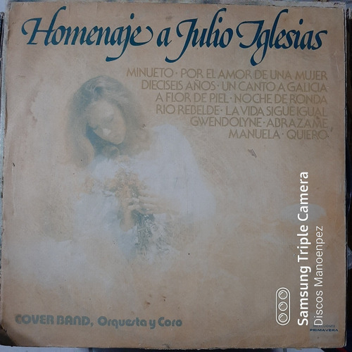Vinilo Cover Band Orq Y Coro Homenaje A Julio Iglesias M5
