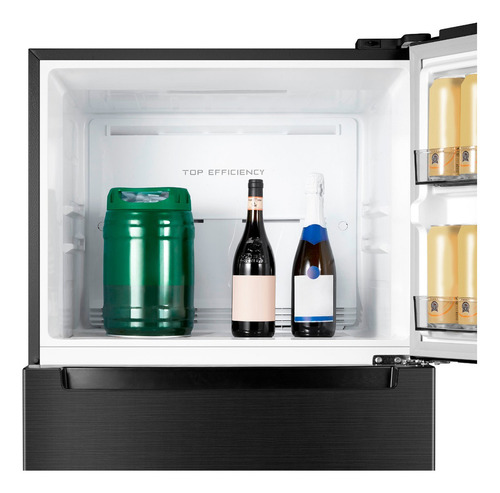 Geladeira Frost Free Duplex 491l Inverter Cor Preto Midea