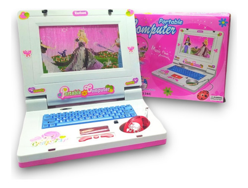 Laptop Notebook Infantil Interativo Musical Com Luz
