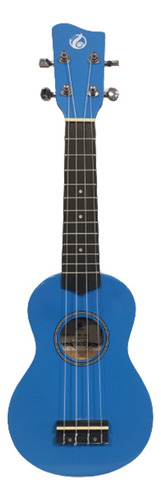 Ukelele Con Funda Color Azul