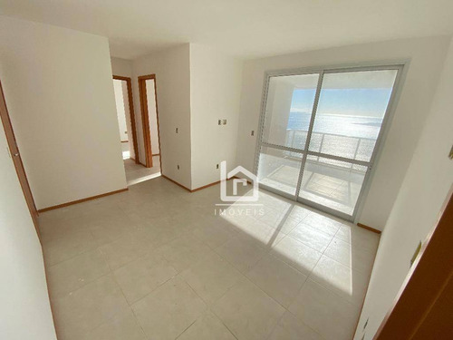 Ed. Praia Bonita: 2 Quartos Com 2 Vagas Na Quadra Da Praia E Com Vista Eterna Para O Mar! - Ap0393