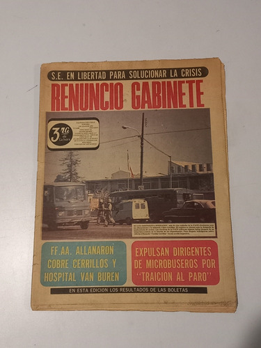 Periódico 50 Años Del Golpe Militar 1973.