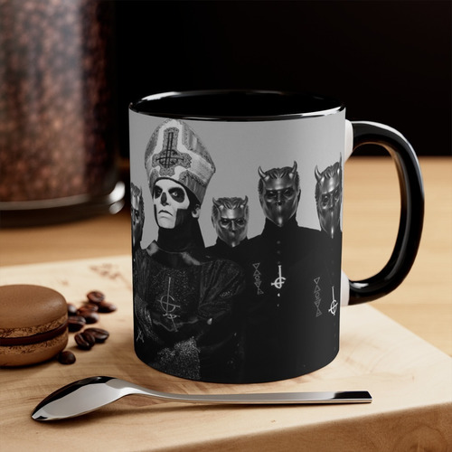 Ghost Papa Emeritus Taza De Rock Sublimada De 11 Oz 1 Pza