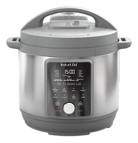 Olla A Presión Eléctrica Instant Pot Duo Plus De Acero Inoxi