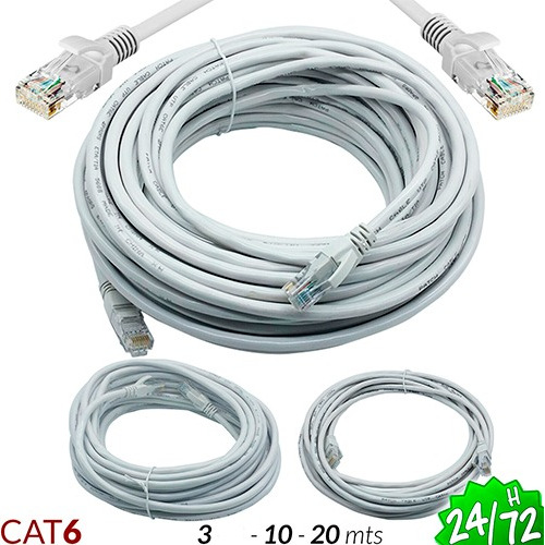 Cable Internet Utp 30m Categoría 6 Cat6 Cable Red 
