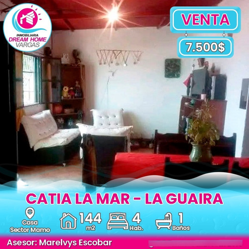 Imagen 1 de 5 de Casa En Venta Mamo, Catia La Mar  La Guaira. 