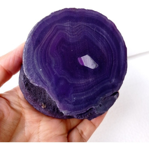 Laja De Ágata Teñida Azul, Rosa, Morado