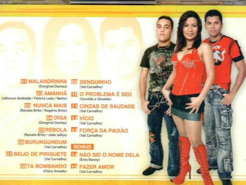 Cd - Banda Dominio -malandrinha