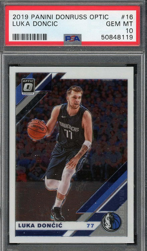 Luka Doncic 2019 Panini Donruss Optic Tarjeta De Baloncesto 