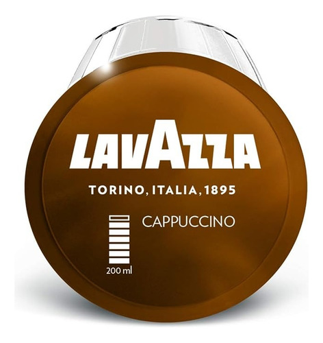 Café Espresso Lavazza Capuccino Dolce Gusto 16 Cápsulas 128g
