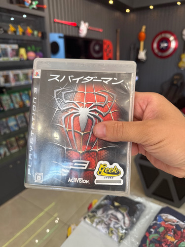 Jogo Ps 3 Spider Man 3 Mídia Física Japonesa (Usado)