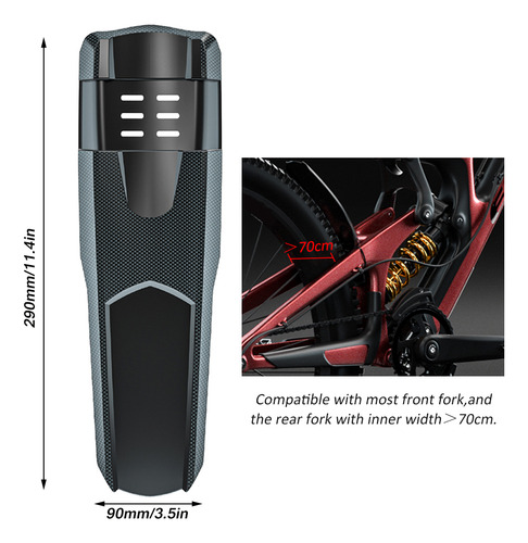 Guardabarros Delantero Y Trasero Universal Para Bicicleta De