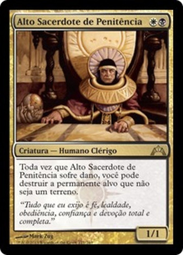 Carta Magic High Priest Of Penance Portugues Gatecrash Mtg