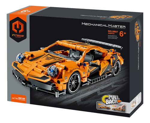 Auto A Friccion 490 Piezas Bloques P/armar Ft123