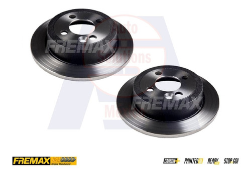 2 Discos De Freno (t) Mini Cooper 2011 2012 2013 (259mm)