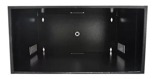 Mini Rack De Parede Jl Protec 5u X 350mm Acrílico Preto