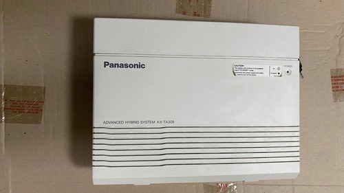 Central Telefónica Panasonic Kx-ta308 Con Master Y Dos Teléf