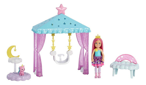 Muñeca Barbie Chelsea Play Set Con Gazebo - Original