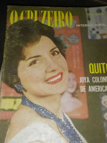 Revista O Cruzeiro Internacional Quito Joya  Colonial De Ame