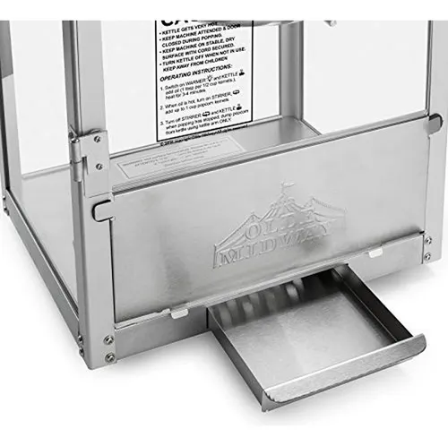 Olde Midway Bar Style Popcorn Machine Maker Popper Con Hervi
