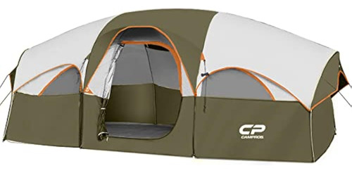 Campros Cp Tent 8 Person Camping Tents, Weather Resistant