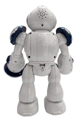 Robot 5 Con Luces Y Sonido Robot Con Luces Blanco