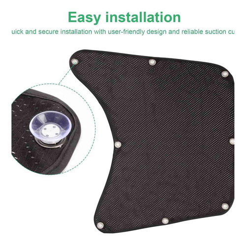 Parasol Para Ventana Lateral Para Semirremolque, 2 Unidades