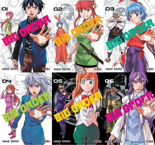 Ivrea - Big Order - Pack #1 Al #6 (de 10) - Nuevo!!