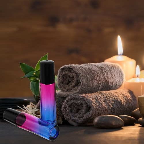 10 Botellas De Aceite Esencial Para Cosméticos, Botellas Enr