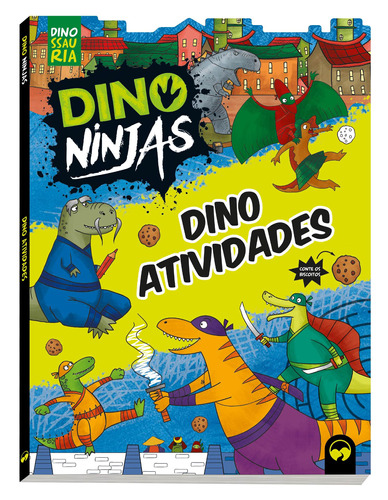 Dino Ninjas: Azul, de Regina, Thaís. Editora Vale das Letras LTDA, capa mole em português, 2017