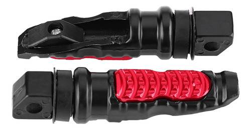 1 Par De Aluminio Universal Para Pasajero De Motocicleta