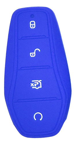 Funda De Silicona Para Llave De Coche, Funda Protectora Azul