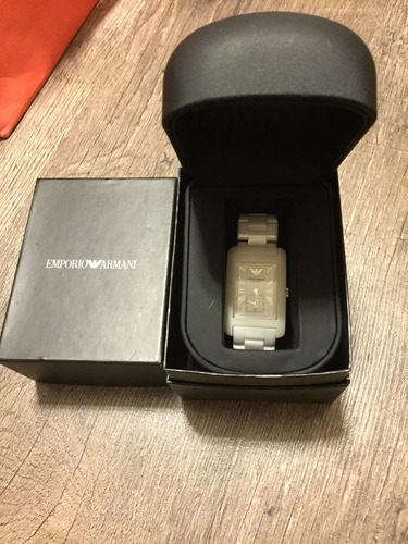 Relógio De Cerâmica Empório Armani