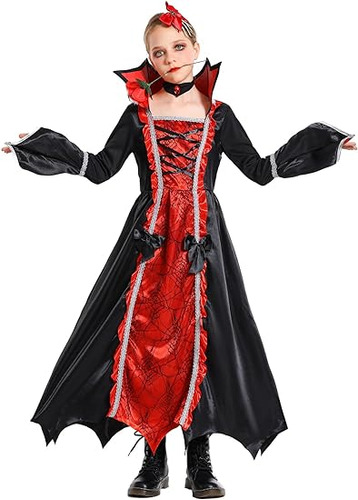 Witch Costume Girls Halloween Costume Gothic Witch Cosplay