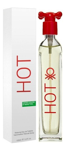 Perfume Original Hot Benetton 100ml Dama 