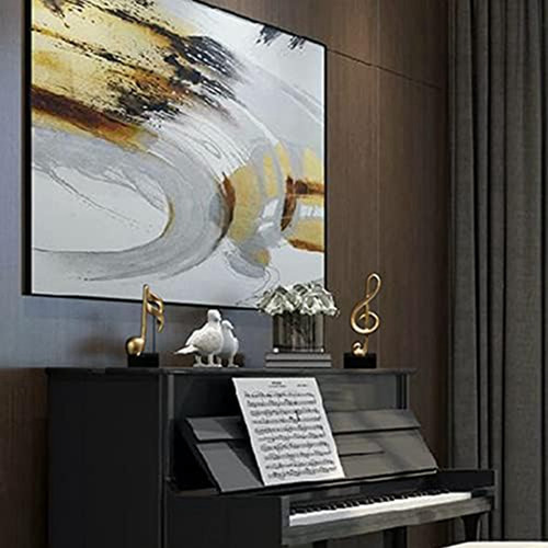 Decoración De Notas Musicales Escultura Musical Estatua De R