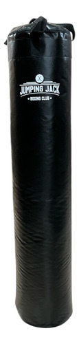 Bolsa Boxeo Kickboxing 150cm Con Relleno Mma Lona Reforzada Negro