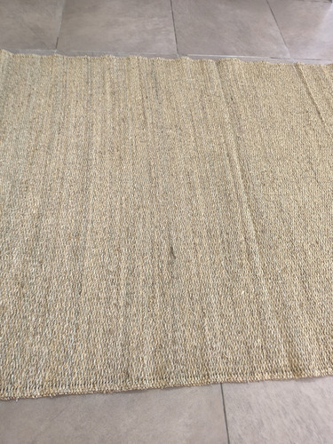 Alfombra Yute Enrollable 140x250 Cm Ancho 140 cm Diseño de la tela Liso Largo 250 cm